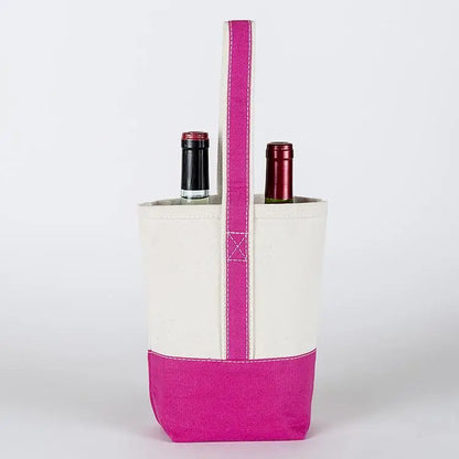 Canvas Wine Bag by ShoreBags