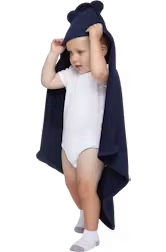 Teddy Bear Ear Hooded Bath Towels