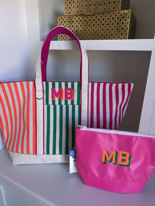 Port Stripe Tote