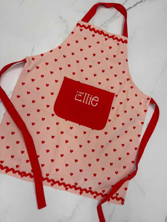 Kids Heart Apron