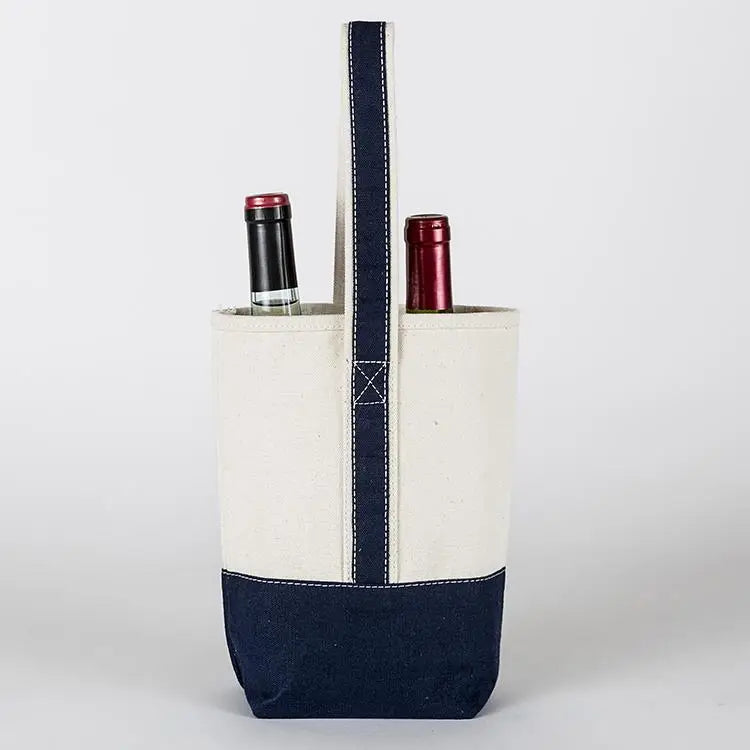 Canvas Wine Bag by ShoreBags