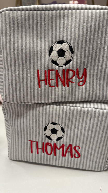 Seersucker Toiletry Bag