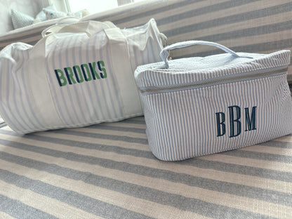 Kids Striped Duffel Bags