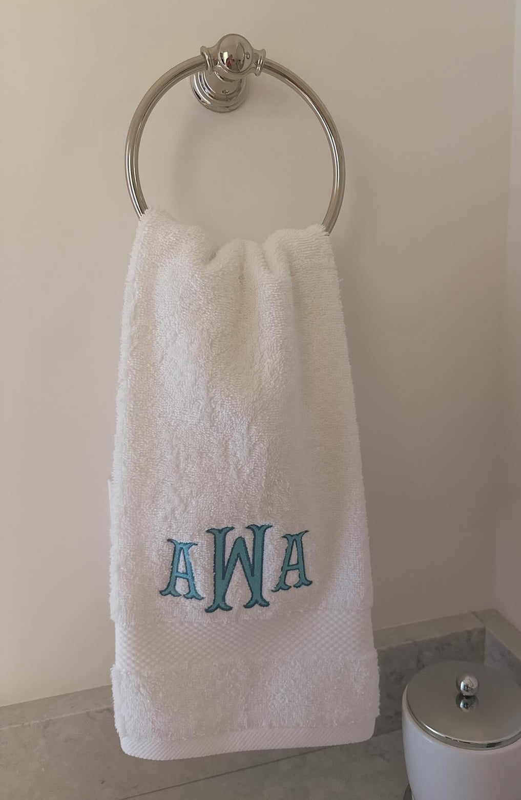 Monogrammed Hand Towels