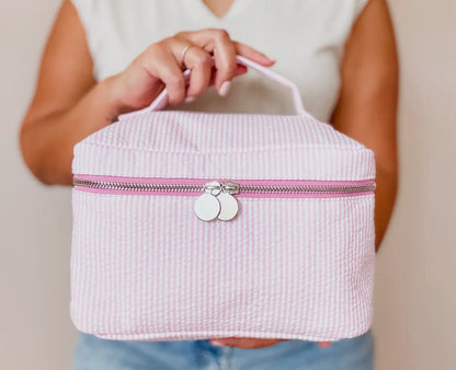 Seersucker Toiletry Case