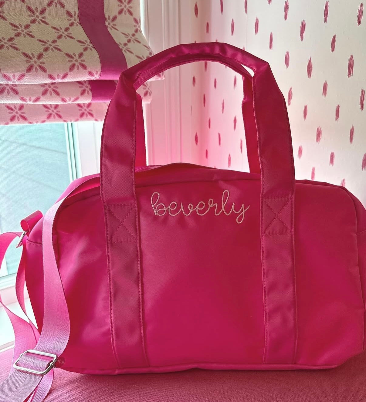 The Evie Small Nylon Small Duffel
