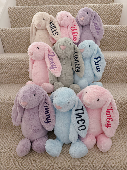 Personalized Easter Bunnies!