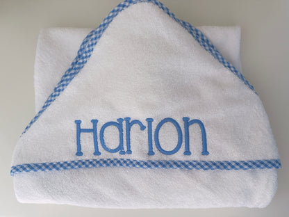 Gingham Hooded Towels