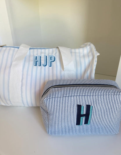 Kids Striped Duffel Bags