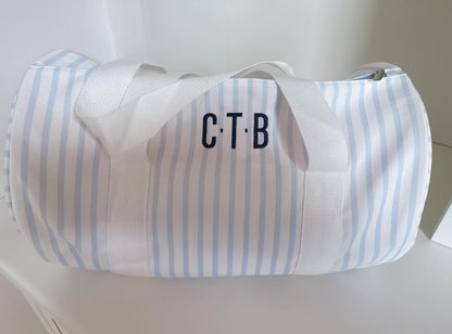 Kids Striped Duffel Bags