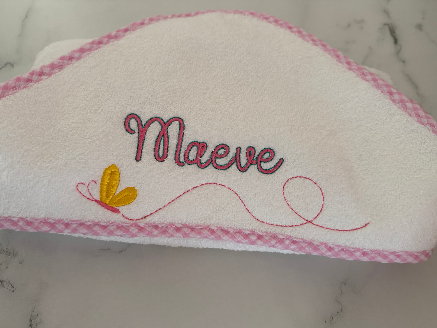 Gingham Hooded Towels