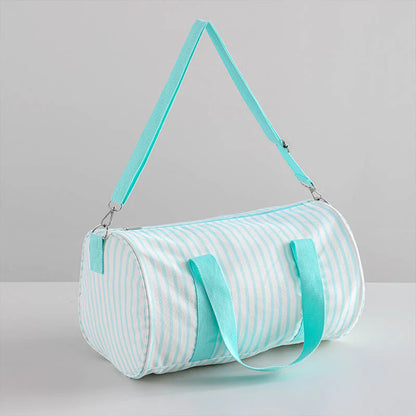 Kids Striped Duffel Bags