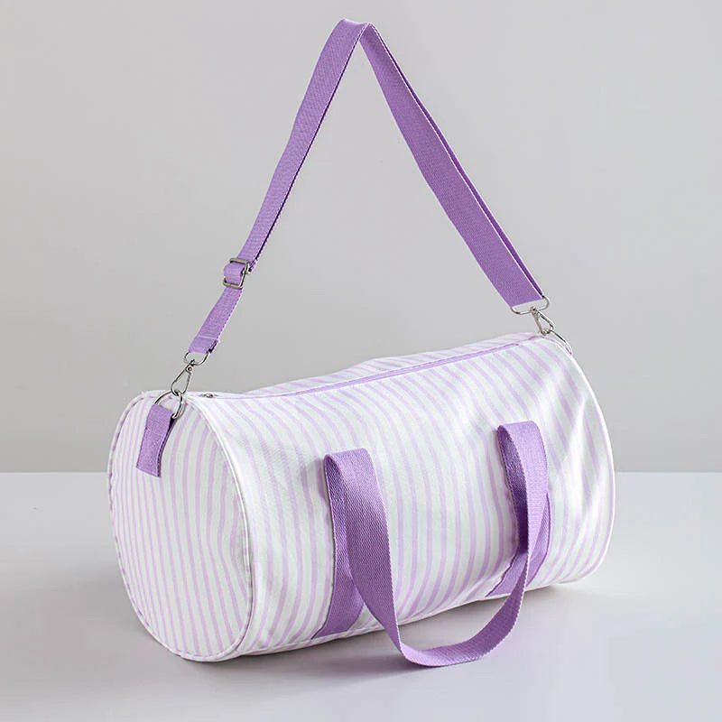 Kids Striped Duffel Bags