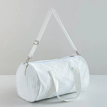 Kids Striped Duffel Bags