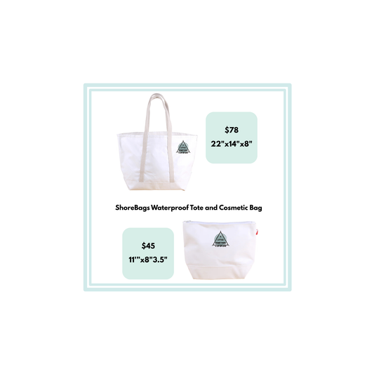 A Little Something A Lot of Love Logo ShoreBags Sur Waterproof Pouch